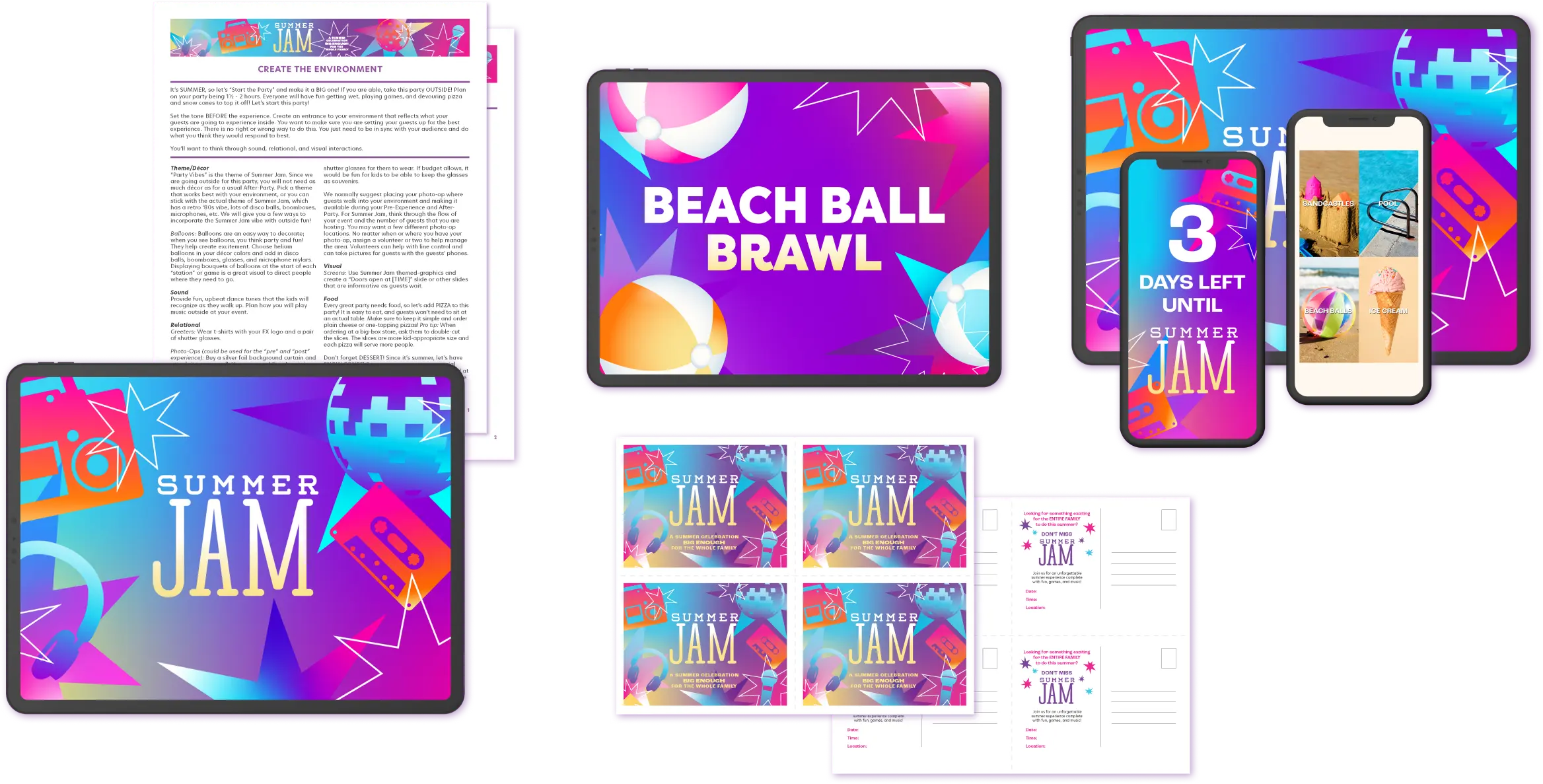 Summer Jam Resources